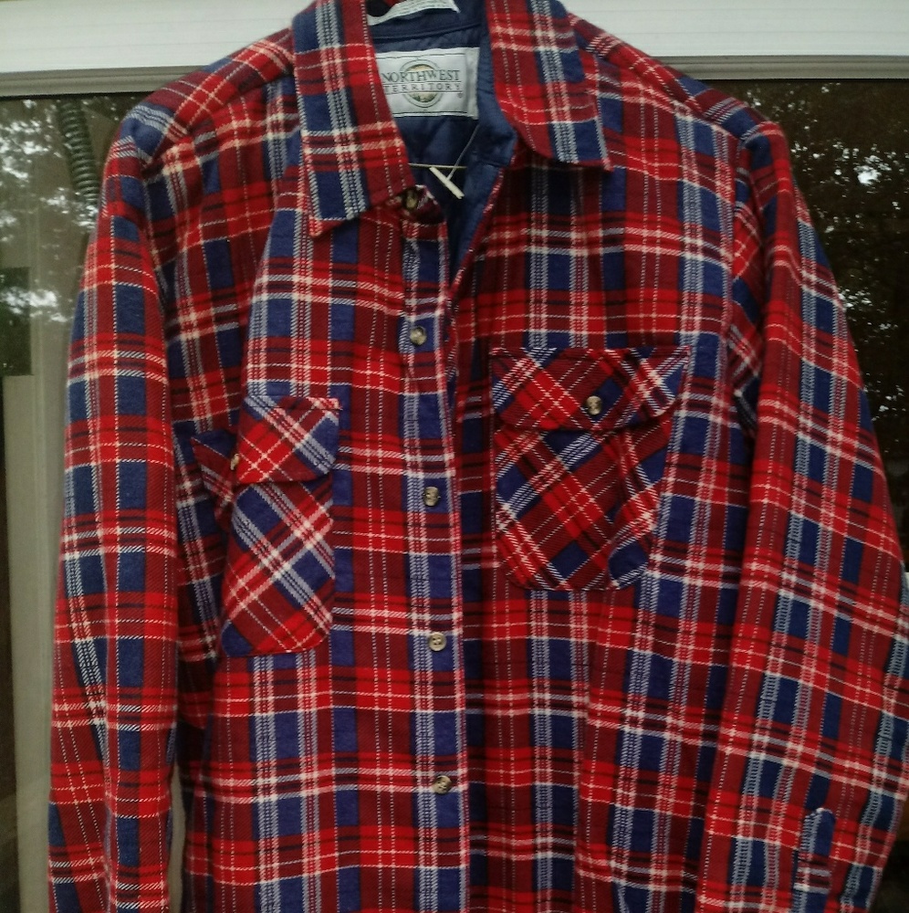 Men's Flannel Jacket Size Med